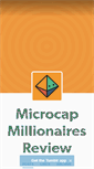 Mobile Screenshot of microcapmillionairesreviewt2.tumblr.com