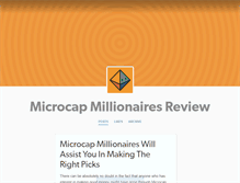 Tablet Screenshot of microcapmillionairesreviewt2.tumblr.com