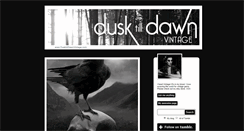 Desktop Screenshot of dusktilldawnvintage.tumblr.com