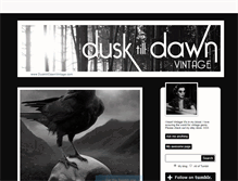 Tablet Screenshot of dusktilldawnvintage.tumblr.com