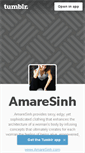 Mobile Screenshot of amaresinh.tumblr.com