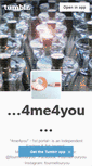 Mobile Screenshot of 4me4you.tumblr.com