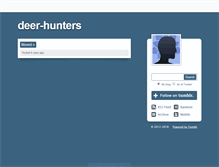 Tablet Screenshot of deer-hunters.tumblr.com
