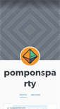 Mobile Screenshot of pomponsparty.tumblr.com