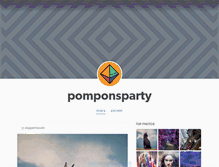 Tablet Screenshot of pomponsparty.tumblr.com