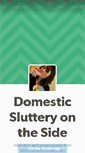 Mobile Screenshot of domesticsluttery.tumblr.com