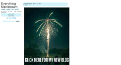 Desktop Screenshot of everythingmainstream.tumblr.com