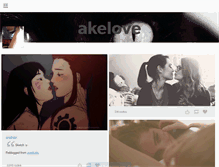 Tablet Screenshot of akelove.tumblr.com