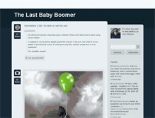 Tablet Screenshot of lastbabyboomer.tumblr.com