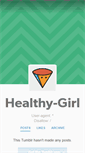 Mobile Screenshot of healthy-girl.tumblr.com