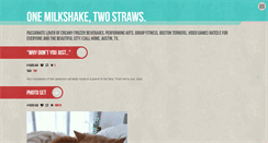 Desktop Screenshot of milkshakeshame.tumblr.com