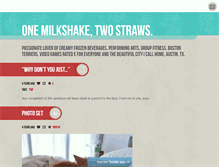 Tablet Screenshot of milkshakeshame.tumblr.com
