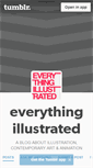 Mobile Screenshot of everythingillustrated.tumblr.com