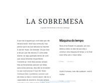 Tablet Screenshot of lasobremesa.tumblr.com