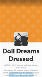 Mobile Screenshot of dolldressed.tumblr.com