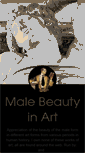 Mobile Screenshot of malebeautyinart.tumblr.com