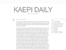 Tablet Screenshot of kpdaily.tumblr.com