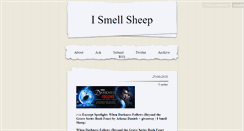 Desktop Screenshot of ismellsheep.tumblr.com