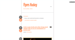 Desktop Screenshot of nhlflyers.tumblr.com