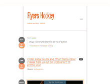 Tablet Screenshot of nhlflyers.tumblr.com