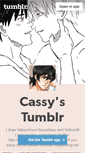 Mobile Screenshot of cassy-f-e.tumblr.com