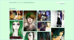 Desktop Screenshot of heckyesgreenhair.tumblr.com