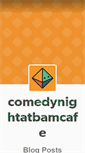 Mobile Screenshot of comedynightatbamcafe.tumblr.com
