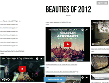 Tablet Screenshot of bestalbumsof2012.tumblr.com