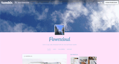 Desktop Screenshot of flowercloud.tumblr.com