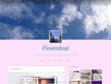 Tablet Screenshot of flowercloud.tumblr.com