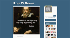 Desktop Screenshot of ilovetvthemes.tumblr.com