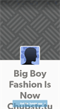 Mobile Screenshot of bigboyfashion.tumblr.com