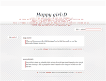 Tablet Screenshot of makemethehappiestgirl.tumblr.com