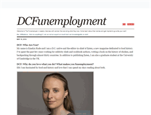 Tablet Screenshot of dcfunemployment.tumblr.com