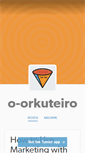 Mobile Screenshot of o-orkuteiro.tumblr.com