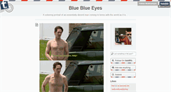 Desktop Screenshot of blueblueeyes.tumblr.com