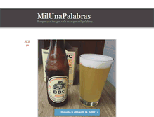 Tablet Screenshot of milunapalabras.tumblr.com