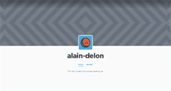 Desktop Screenshot of alain-delon.tumblr.com