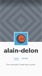 Mobile Screenshot of alain-delon.tumblr.com