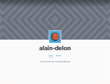 Tablet Screenshot of alain-delon.tumblr.com