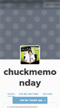Mobile Screenshot of chuckmemonday.tumblr.com