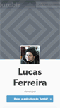 Mobile Screenshot of lucasferreira.tumblr.com