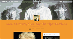 Desktop Screenshot of localcreature.tumblr.com