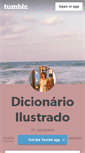 Mobile Screenshot of dicionaarioilustrado.tumblr.com