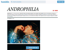 Tablet Screenshot of androphilia.tumblr.com