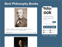 Tablet Screenshot of bestphilosophybooks.tumblr.com