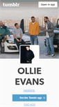 Mobile Screenshot of ollieevans.tumblr.com