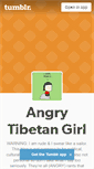 Mobile Screenshot of angrytibetangirl.tumblr.com