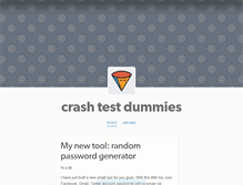 Tablet Screenshot of crashtestdummies.tumblr.com