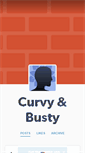 Mobile Screenshot of curvybusty.tumblr.com